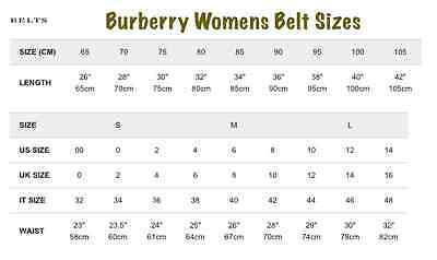 burberry silk bow belt|burberry womens belt size chart.